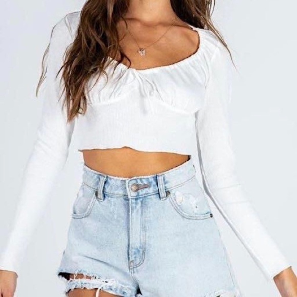 Princess Polly Long Sleeve Pamelia Top